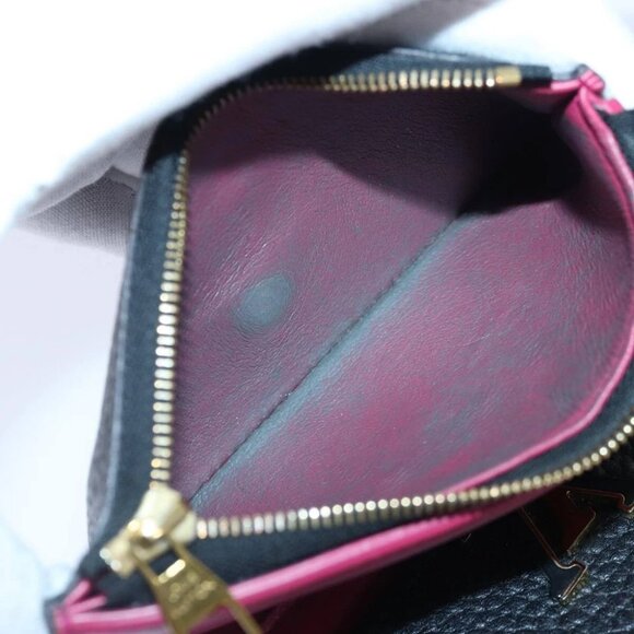LOUIS VUITTON Portefeuille Capucines Compact Wallet Black - Picture 14 of 15